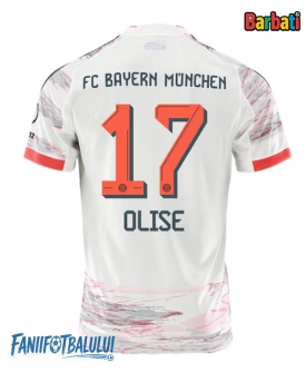 Bayern Munich Michael Olise #17 Tricou Fotbal Replică 2025-26 Barbati Deplasare